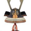Kabuto de samouraï sur socle (dos)