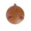 Théière aux 5 petites carpes en terre de Yixing (dessous 2)