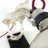 Lampe de bureau squelette (détail 3/4)