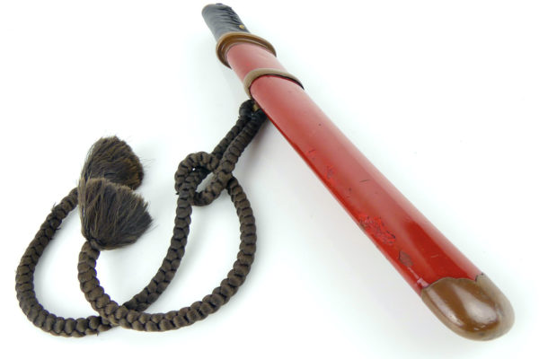 Tanto de samouraï ancien (dessous)