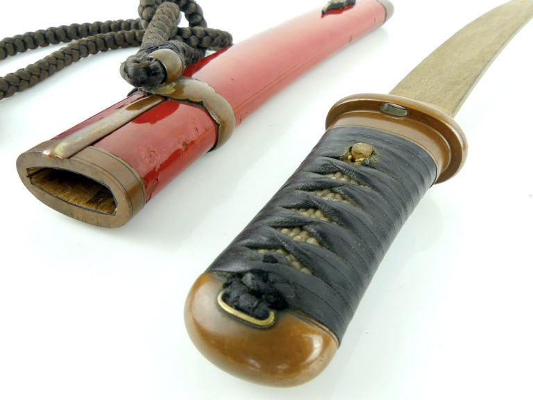 Rare ancien Samouraï haut 54cm - décoration