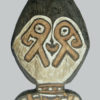 Planche votive gope Kerewa papou (détail tête)