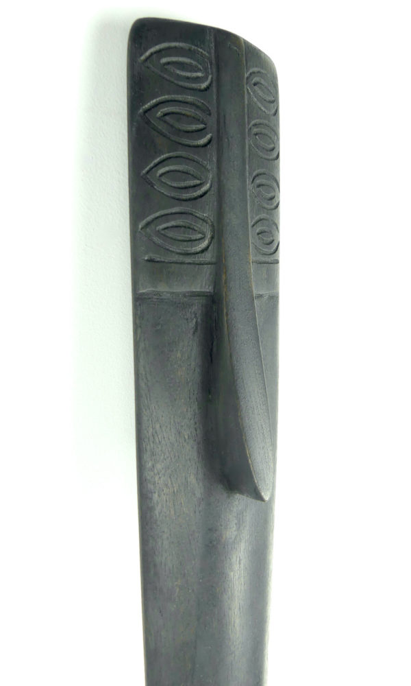 Massue de guerre Alofolo Malaita (détail tête 3/4)