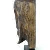 Tête sculptée des îles Célèbes (profil)