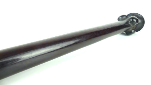 Massue Malekula en bois dur du Vanuatu (dessous 3/4)