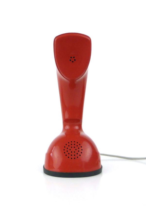 Téléphone Cobra Ericofon rouge (face)