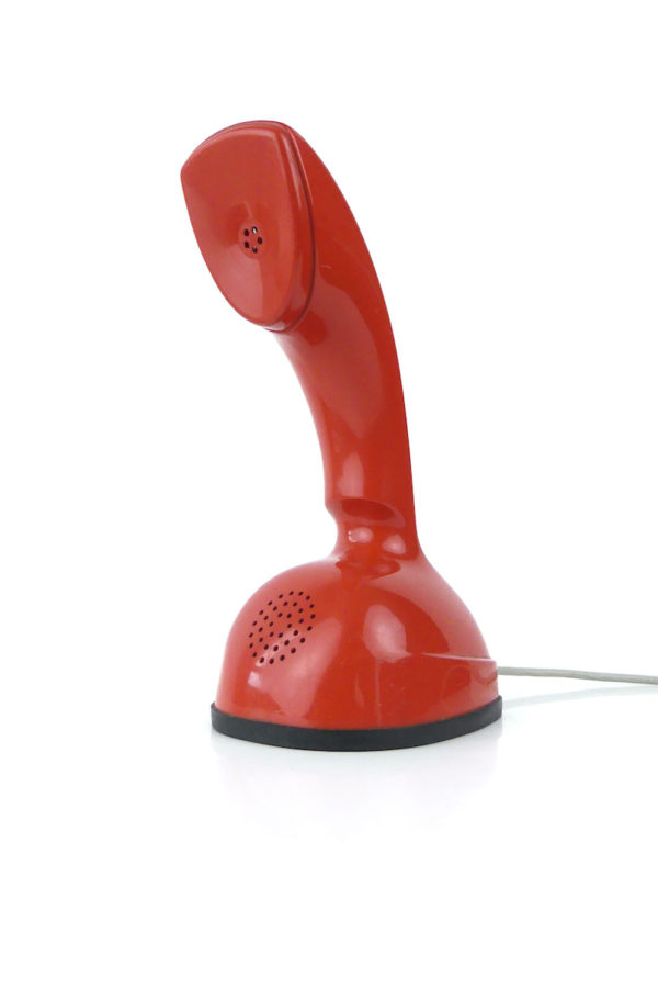 Téléphone Cobra Ericofon rouge (3/4)