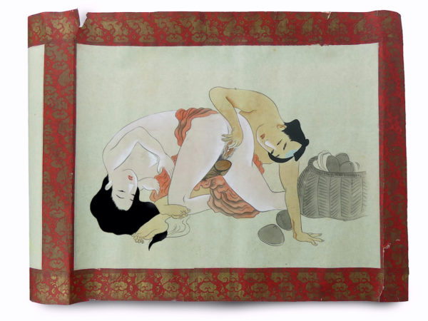 Shunga makimono 5 peintures érotiques japonaises 2