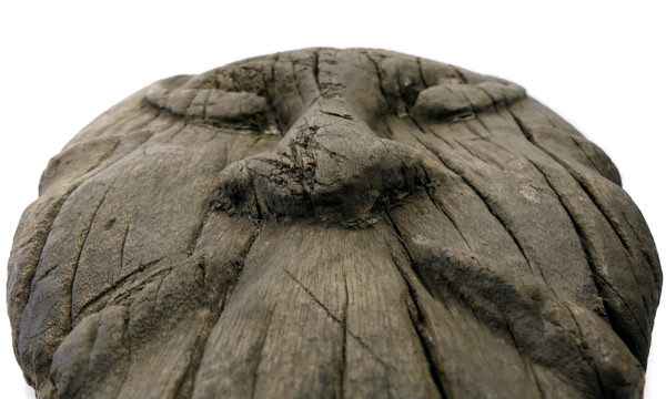 Queue de Garamut Sawos (détail dessous)