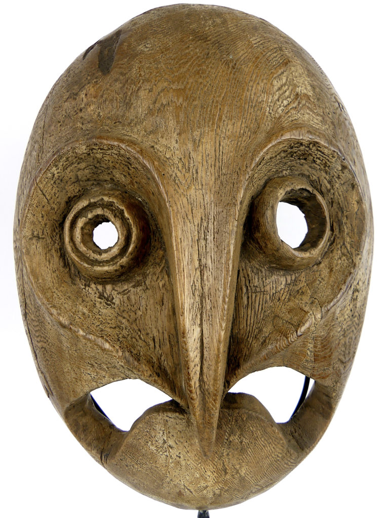 Masque Inuit – Masque De Collection – Artisanat Traditionnel