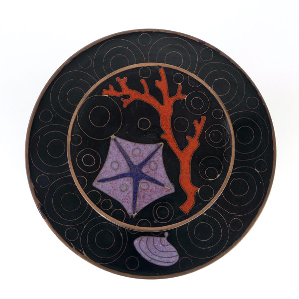 Pot à thé Koh Samui en cloisonné Fabienne Jouvin (dessus)