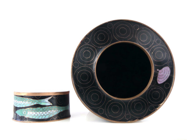 Pot à thé Koh Samui en cloisonné Fabienne Jouvin (ouvert)