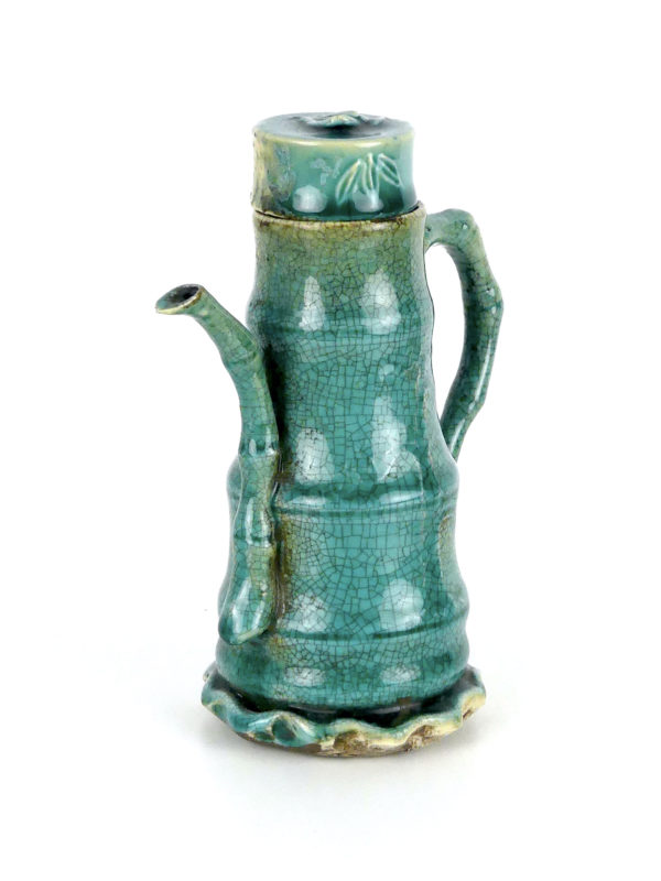 Petite théière bambou émaillée (3/4)