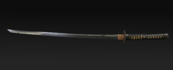 Grand katana ondachi sabre japonais Edo