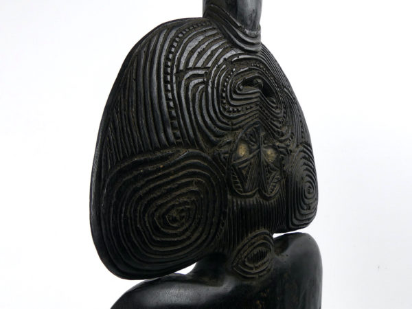 Kotiate rakau ancien grande massue Maori (détail)