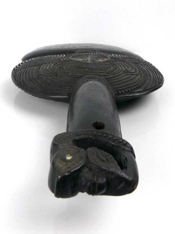 Kotiate rakau ancien grande massue Maori (dessus)