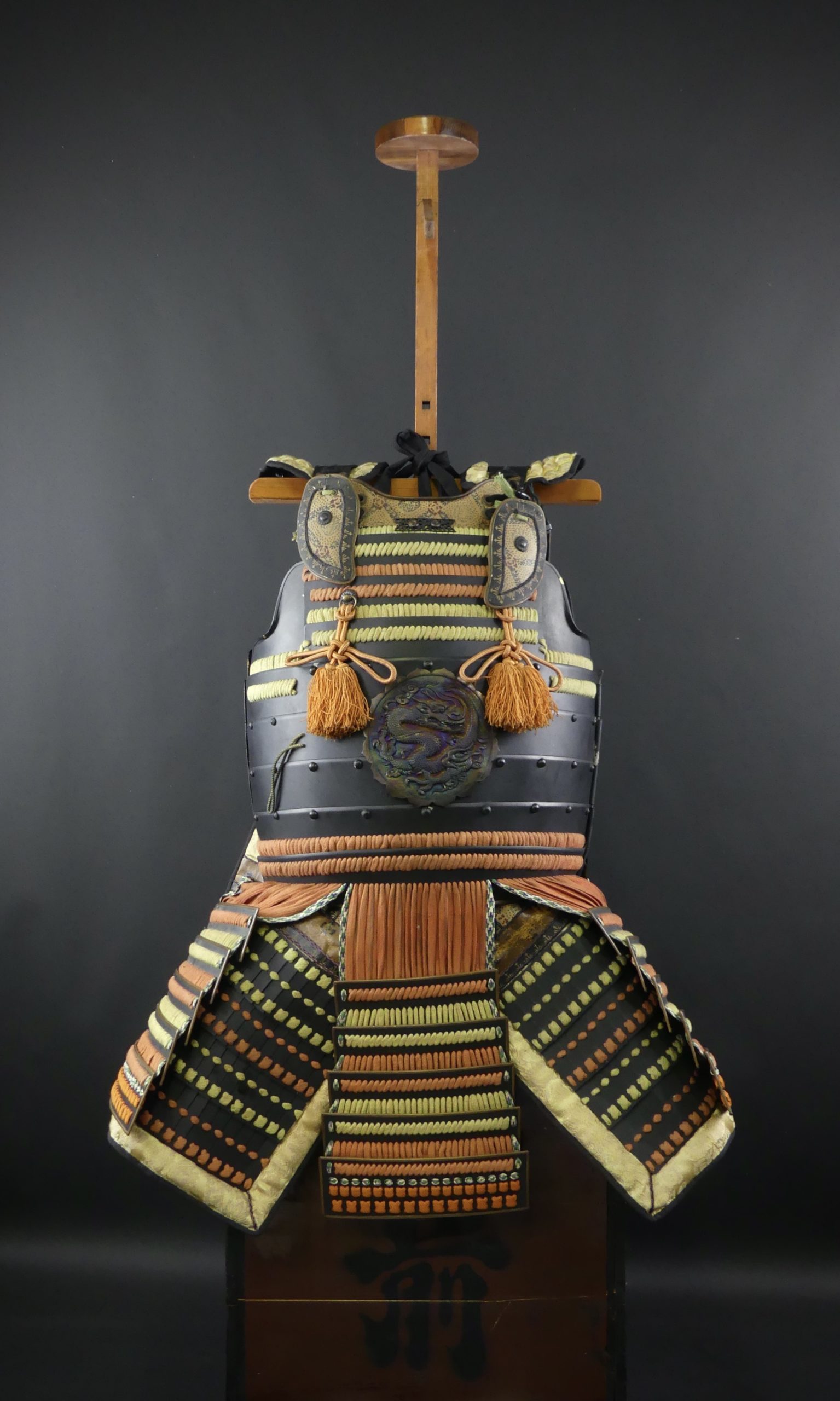 Haidate, Yoroi - Cuir - HAIDATE de MUSYA, Pièces d'armure