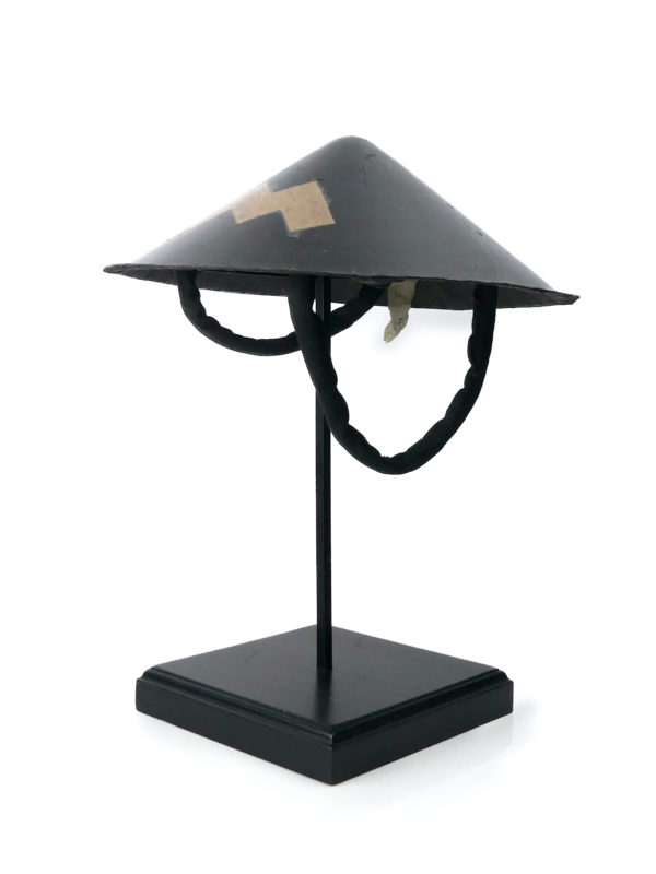 Toppai Jingasa casque meiji laqué noir (3/4)