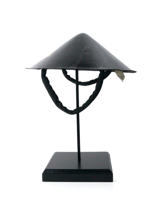 Toppai Jingasa casque meiji laqué noir (profil)