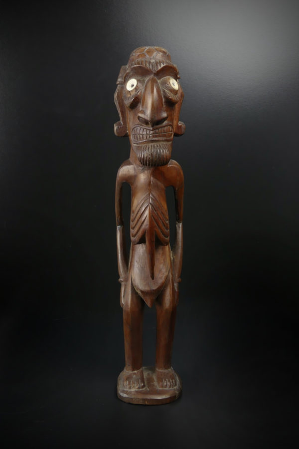 Moaï Kavakava ancien Rapa Nui (face)