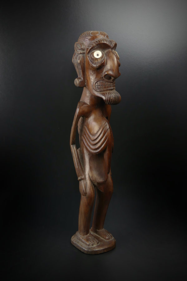 Moaï Kavakava ancien Rapa Nui (3/4)