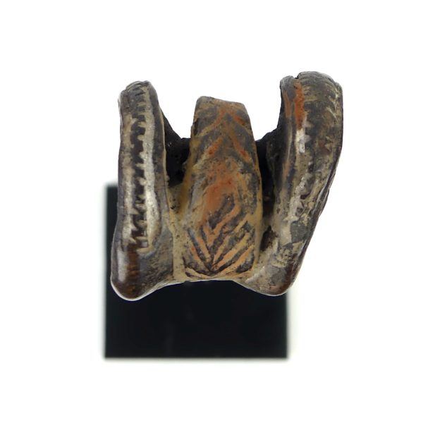 Dague en os de casoar Abelam ancienne (dessus)