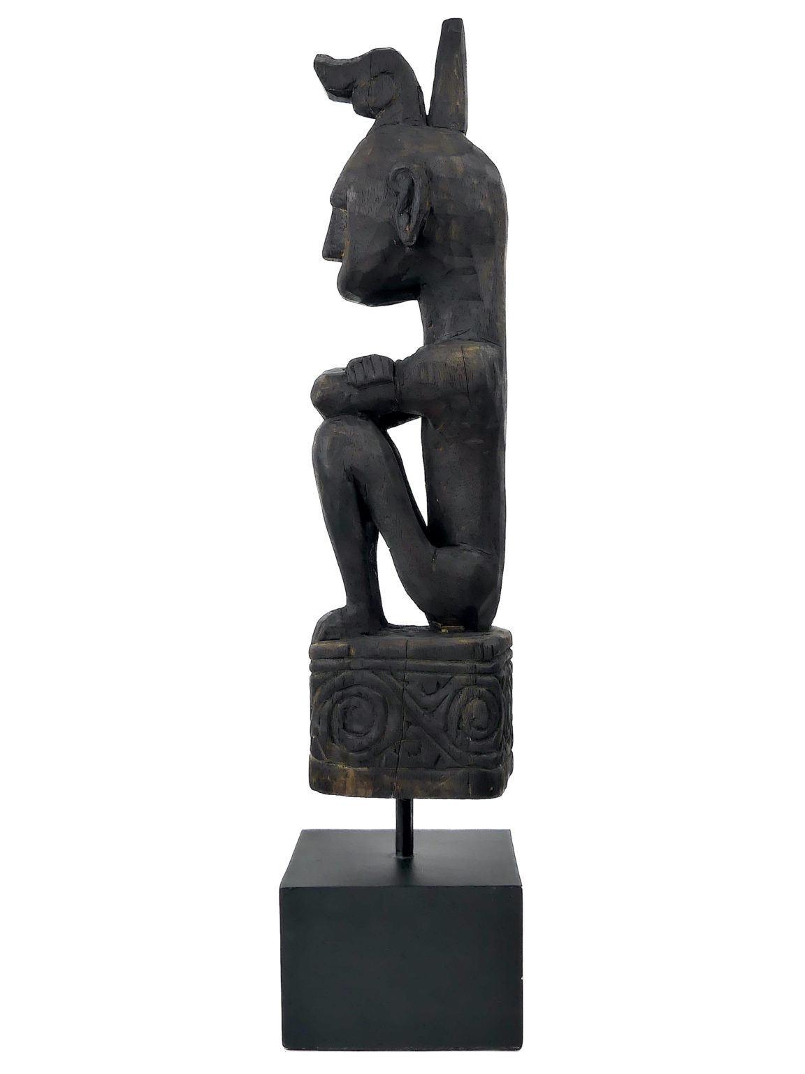 trophée de phaco,soclé,situé,daté,D 20cm