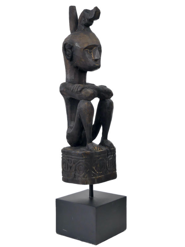 Yene statue d’ancêtre Leti en bois de fer (3/4)