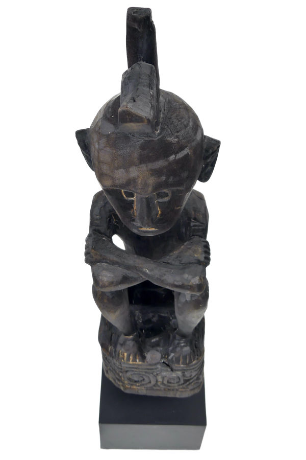 Yene statue d’ancêtre Leti en bois de fer (dessus)