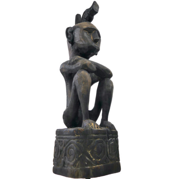 Yene statue d’ancêtre Leti en bois de fer (3/4)