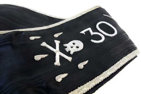 Cordon maçonnique ancien de chevalier Kadosch