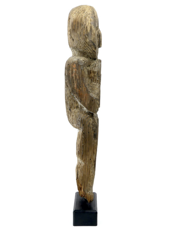 Statue protectrice Putali népalaise ancienne (profil)