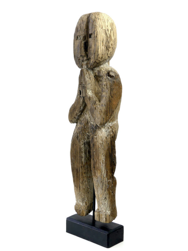 Statue protectrice Putali népalaise ancienne (3/4)