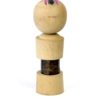 3 Kokeshi japonaises en bois 70 (K2 dos)