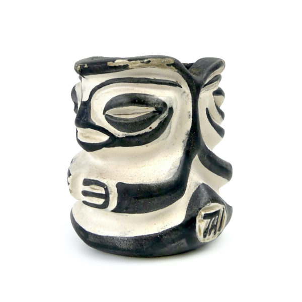 Pot en céramique TAI Tiki Janus vintage (3/4)