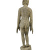 Grande statue acupuncture femme ancienne Chine   (dos)