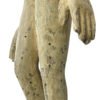 Grande statue acupuncture femme ancienne Chine   (détail 3/4)