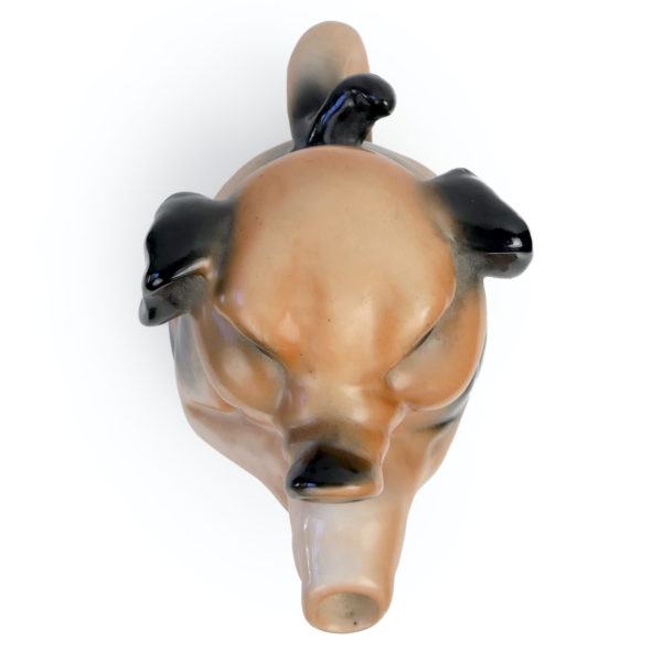 Théière cochon en porcelaine ERPHILA 722 Allemagne (dessus)