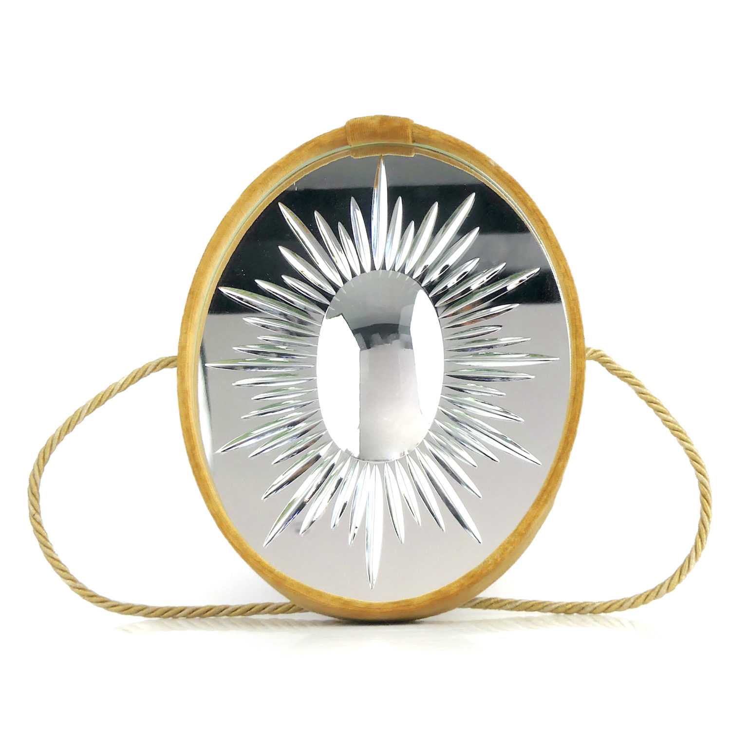 Verre Ovale Bombé Pour Horloge Ou Pendule - Dimensions 79 X 52 Mm - Occasion - Réf 1028