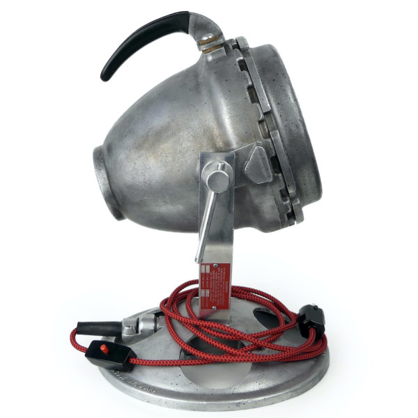 Grande lampe projecteur Crouse Hinds USA style indus (profil)