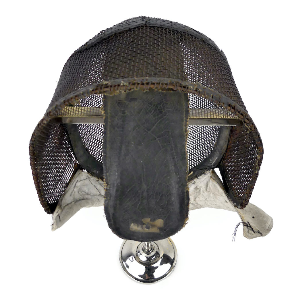 Ancien masque d'escrime vintage PRIEUR Paris France