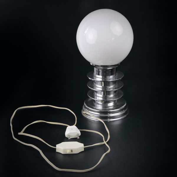 Lampe Space Age vintage design 70’s Espagne (face)