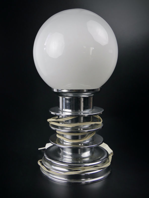 Lampe Space Age vintage design 70’s Espagne (face)