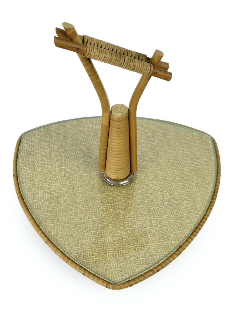 Plateau en faïence et cordage Audoux Minet