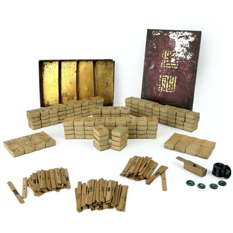 Mahjong Ensemble De Mahjong De Voyage Portable De 144 Carreaux De