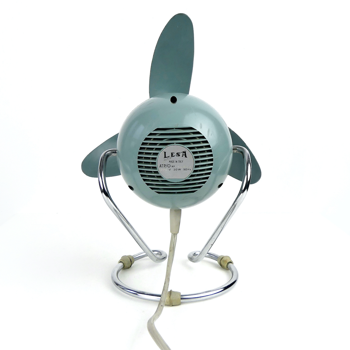 Sonew modèle de ventilateur de bureau Ventilateur de table Vintage Style  rétro couleurs exquises métal Durable large Base