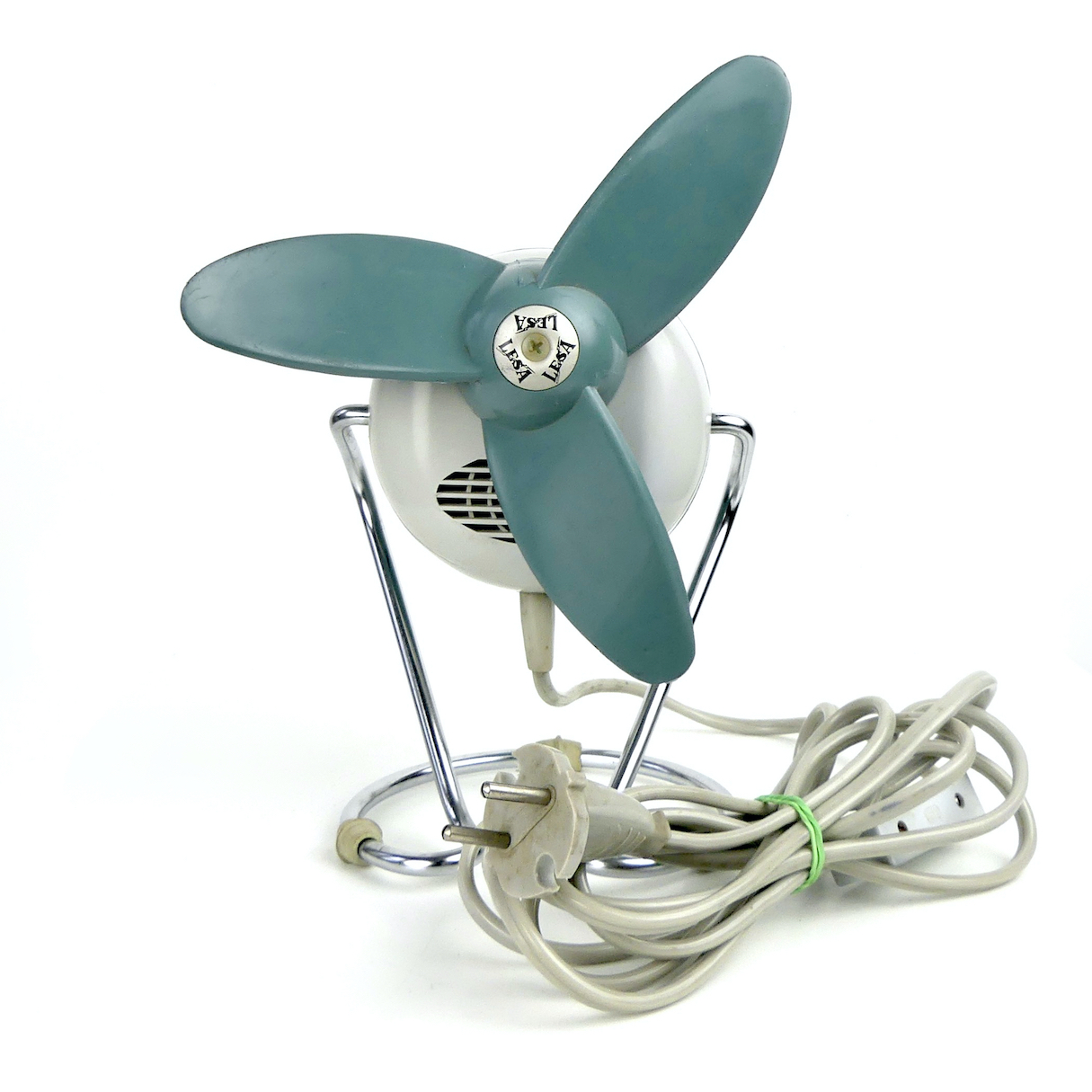 Petit ventilateur de bureau LESA Design italien Années 60 - OVIRY