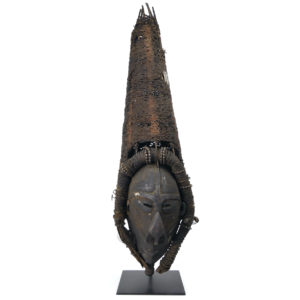 Masque de danse Tangbwal monstre Lewa Île Vokeo (face)