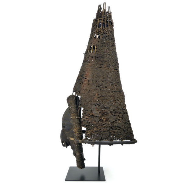 Masque de danse Tangbwal monstre Lewa Île Vokeo (profil)