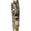 Petite sculpture en os de bovin de Bornéo sur socle (détail)